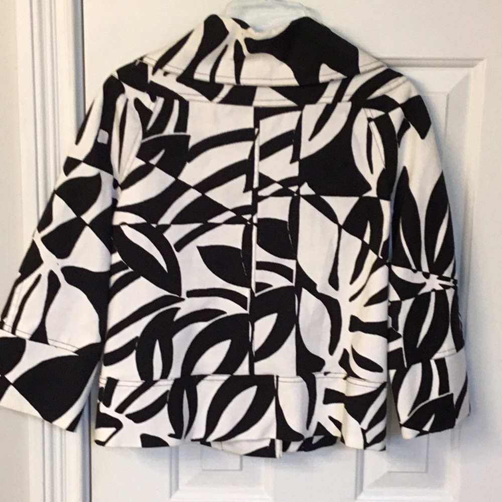 Cache Black & White Spring/Summer Jacket - Picture 5 of 7